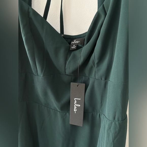 Size 8 Emerald Green maxi dress. Never worn. - Picture 4 of 6